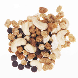 Trail Mix - Organic White Mulberry, Cashew & Dark Choc Drop