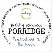 Load image into Gallery viewer, Healthy Porridge Blends - Buckwheat &amp; Blueberry